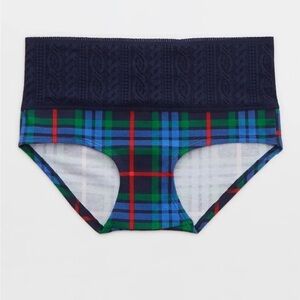 Aerie Cotton Cable Lace Boybrief Underwear
